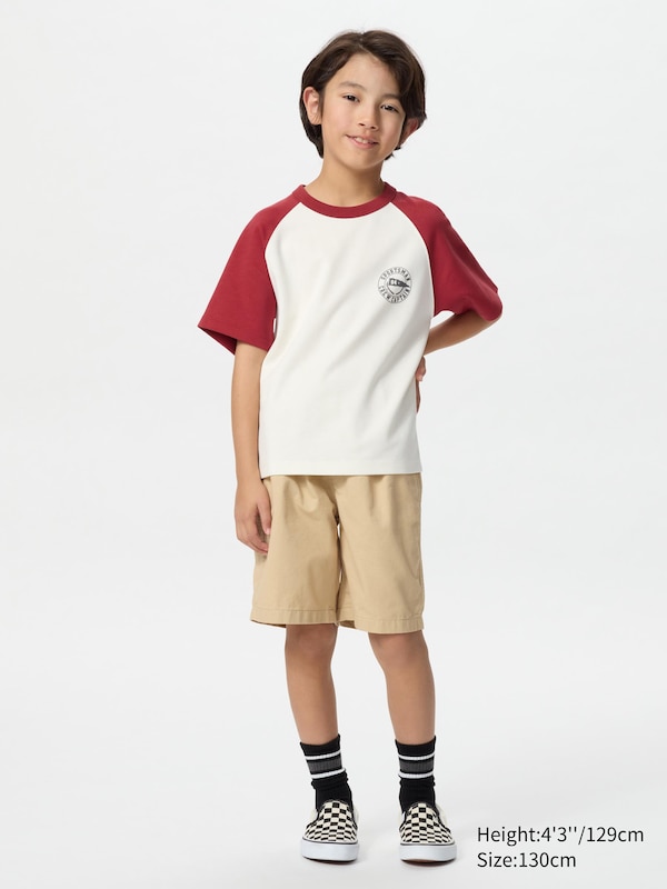 AIRism Cotton Graphic Crew Neck T-shirt