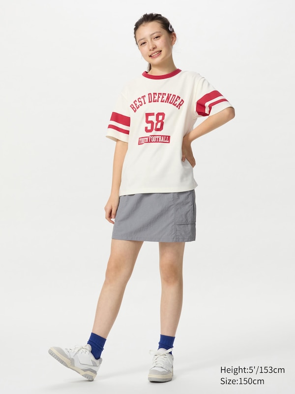 AIRism Cotton Graphic Crew Neck T-shirt