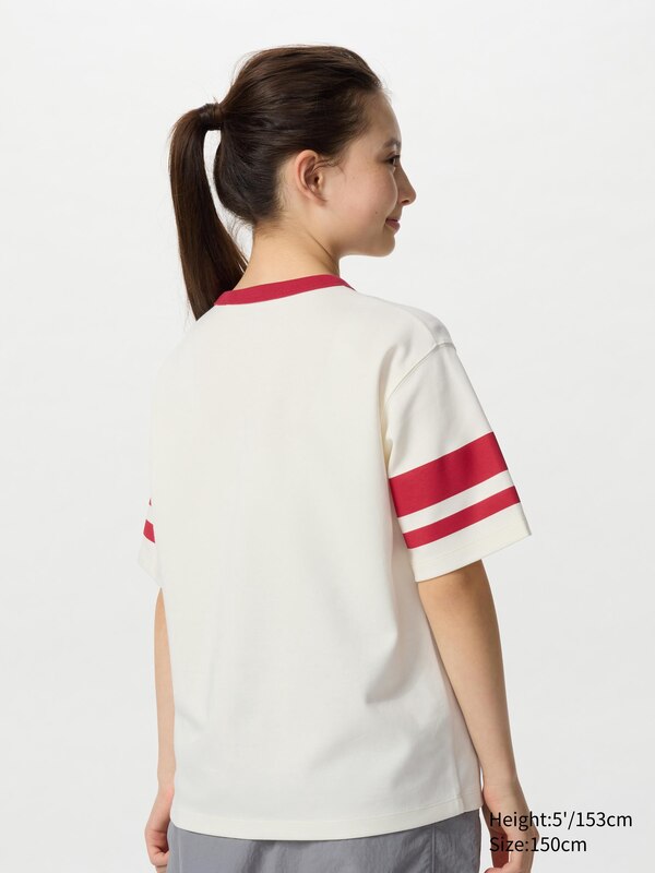 AIRism Cotton Graphic Crew Neck T-shirt