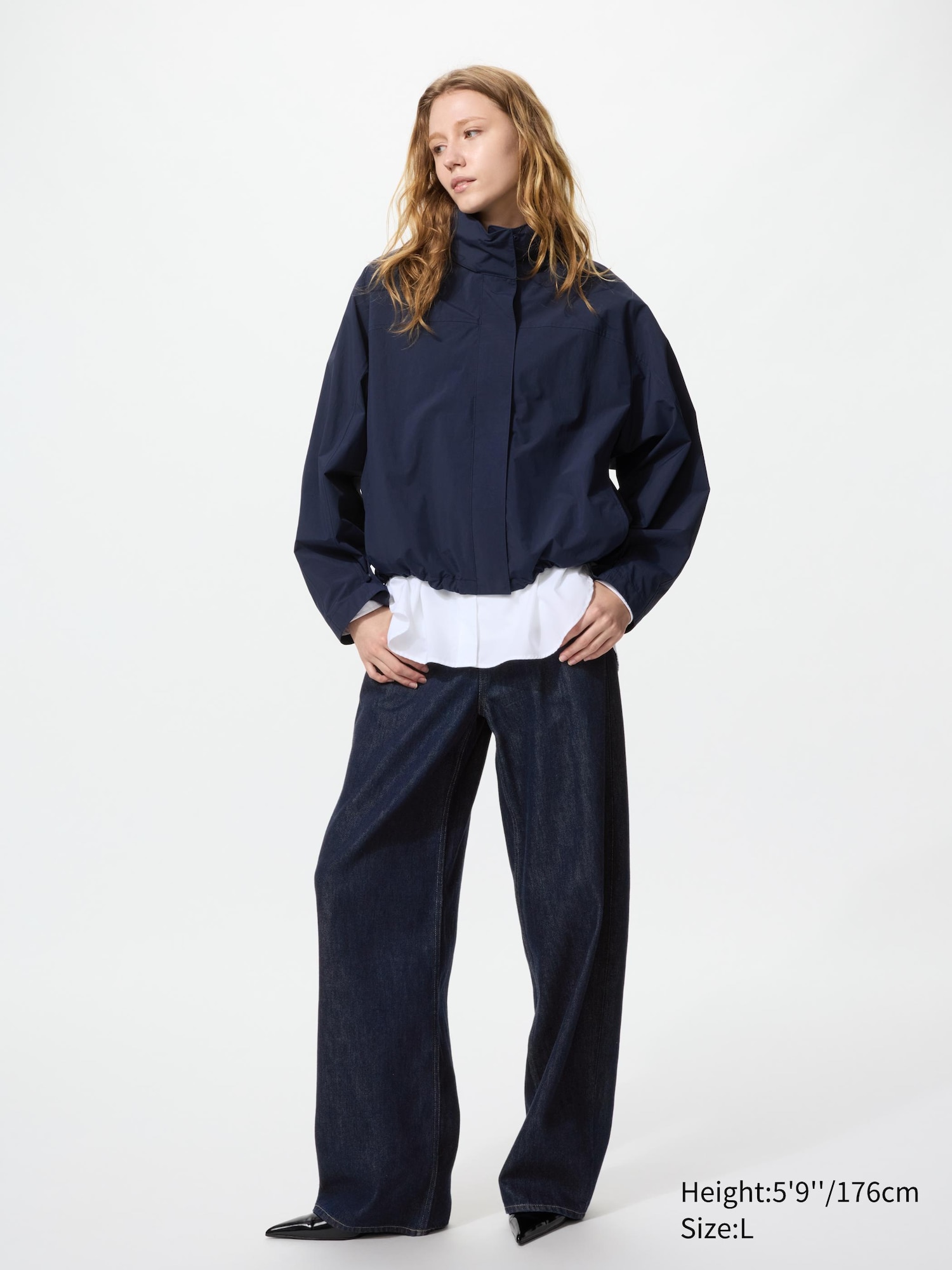 WOMEN'S WINDPROOF STAND BLOUSON | UNIQLO MY