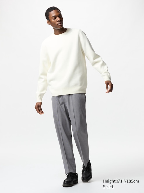 Uniqlo Ezy Ankle Pants Men MEN'S SMART ANKLE PANTS GLEN CHECK