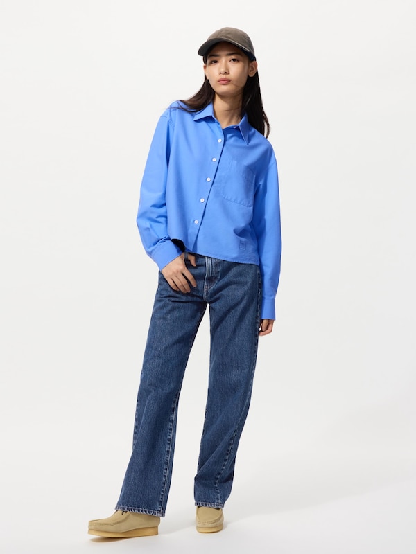 Oxford Boxy Shirt | Long Sleeve