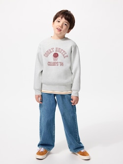 Wide Fit Straight Jeans | Zip-Fly | Denim