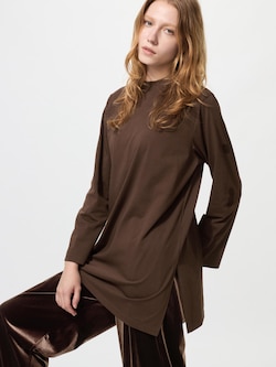 AIRism Cotton Relaxed Long T-shirt