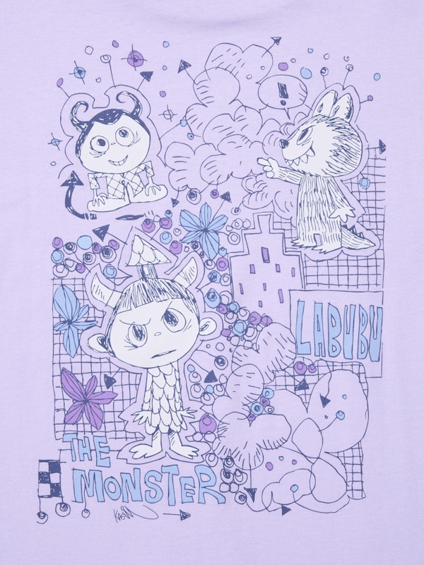 GIRLS POP MART UT ( Short Sleeve Graphic T-shirt)