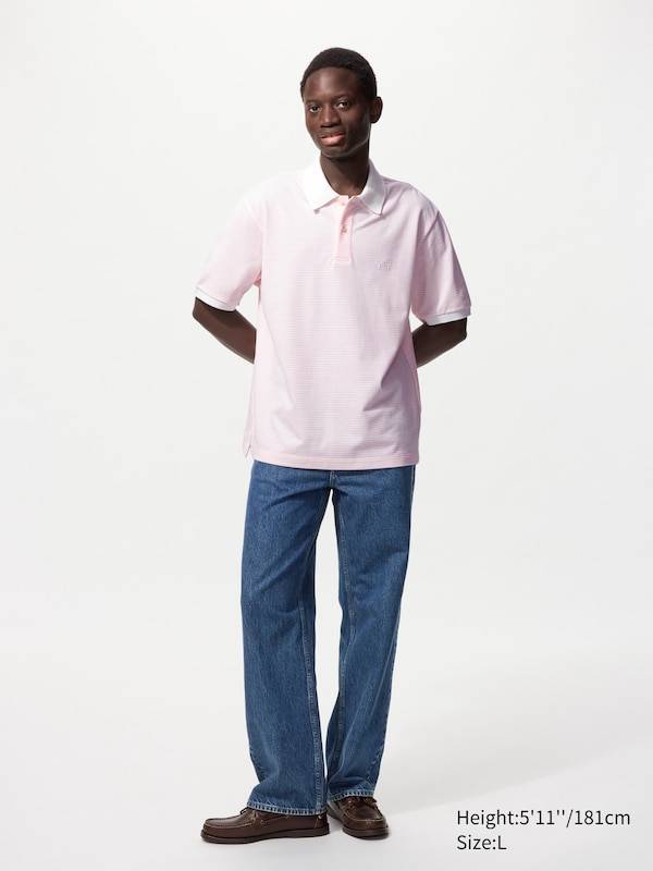 Dry Pique Polo Shirt | Short Sleeve | Stripe