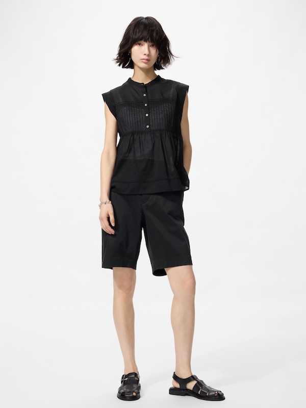 Stretch Slim Fit Shorts | Satin