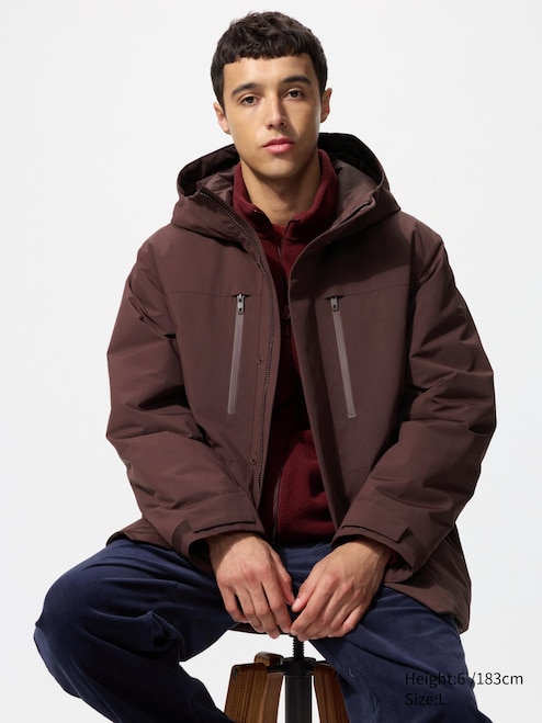 HYBRID DOWN PARKA UNIQLO MY