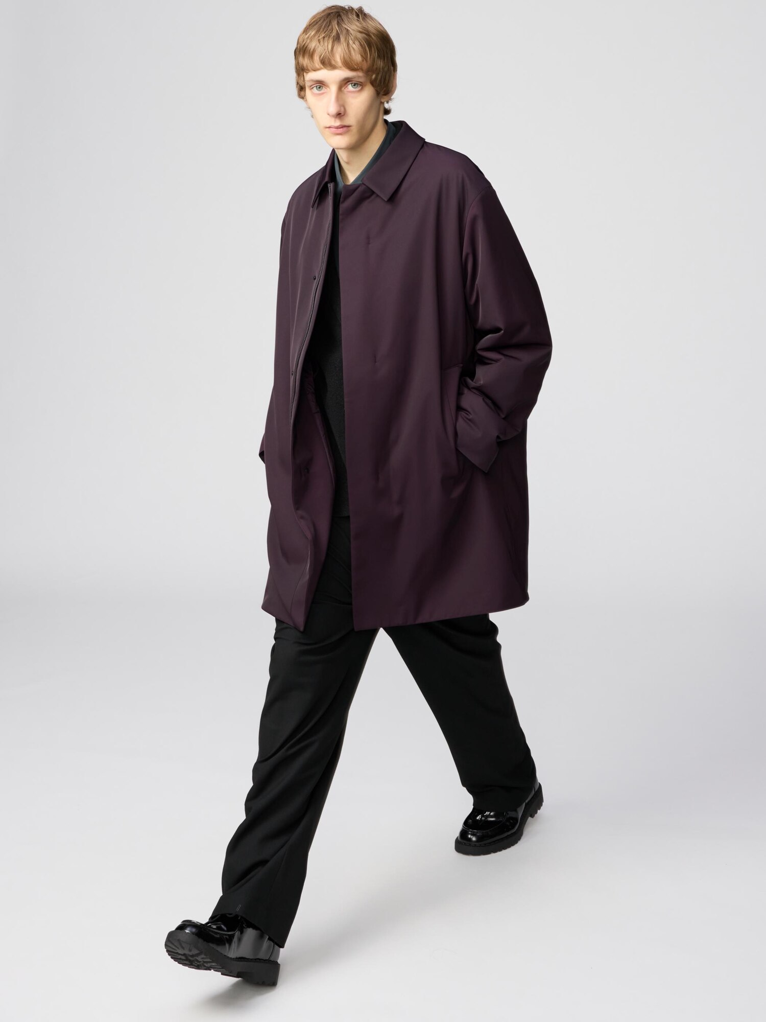 Men's PUFFTECH Half Coat | UNIQLO MY