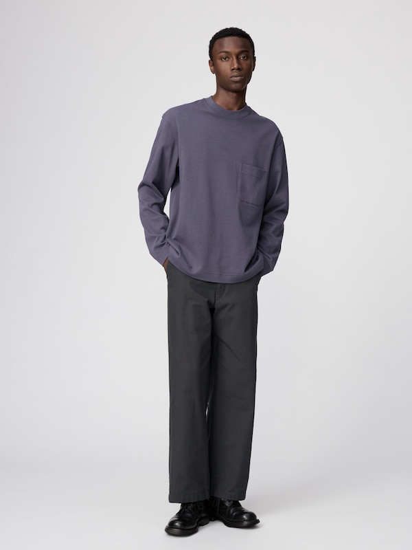 Crew Neck T-Shirt | Long Sleeve