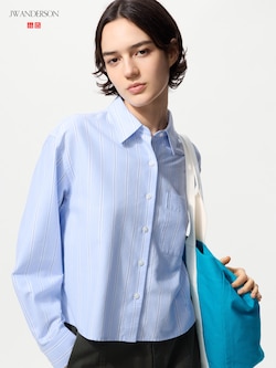 Oxford Boxy Shirt | Long Sleeve | Stripe