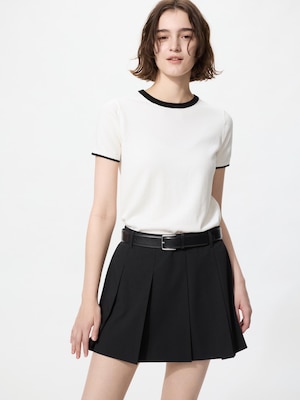 Pleated Skort