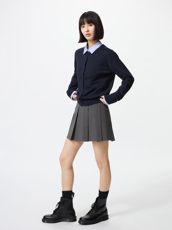 Pleated Skort