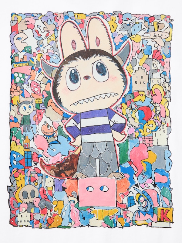 POP MART UT ( Short Sleeve Graphic T-shirt)