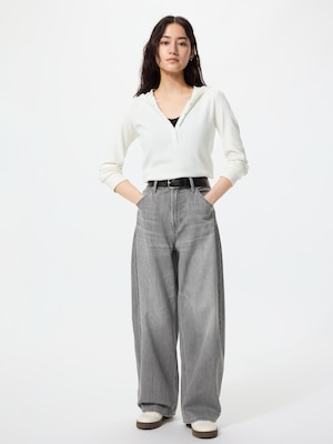 Baggy Barrel Leg Jeans (Shorter Length)