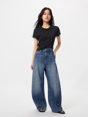 Baggy Barrel Leg Jeans (Shorter Length)