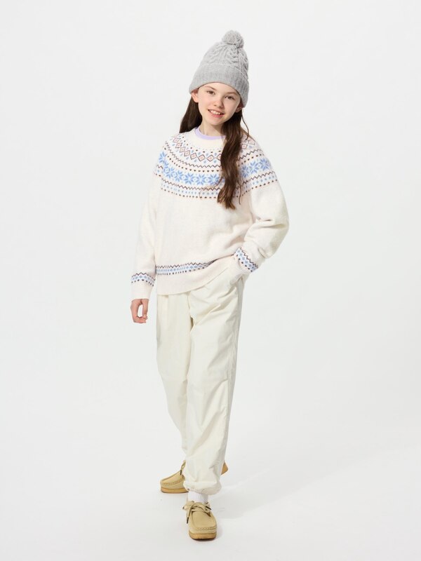 Souffle Yarn Sweater | Fair Isle