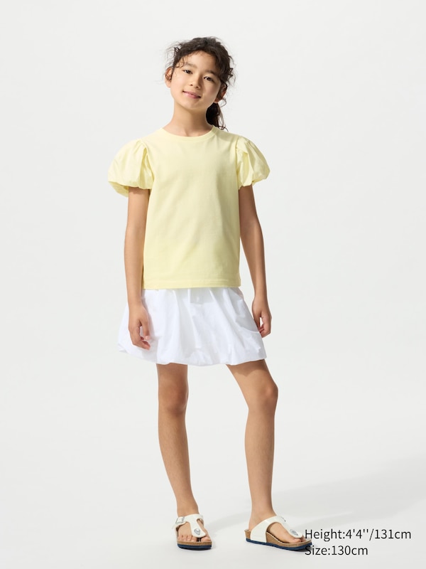 GIRLS Puff Sleeve T-Shirt