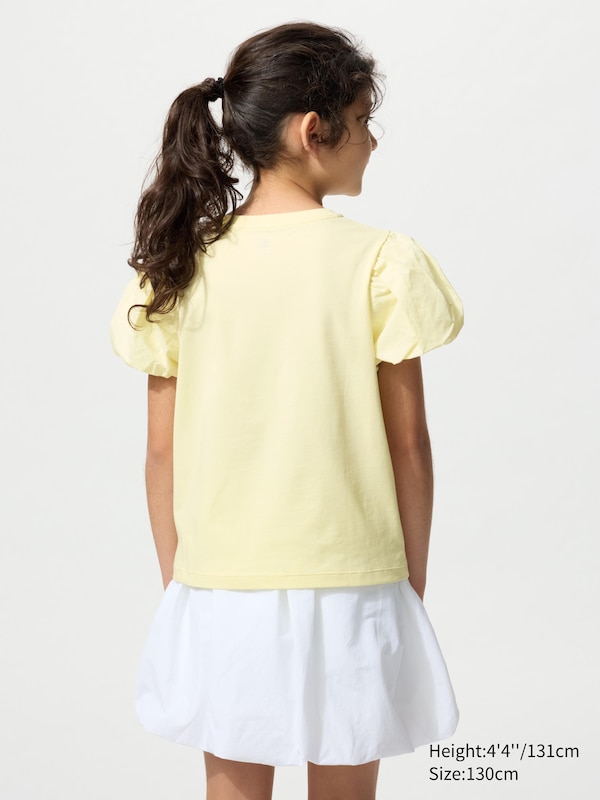 GIRLS Puff Sleeve T-Shirt