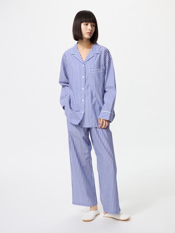 Cotton Pajamas | Long Sleeve | Multi Stripe