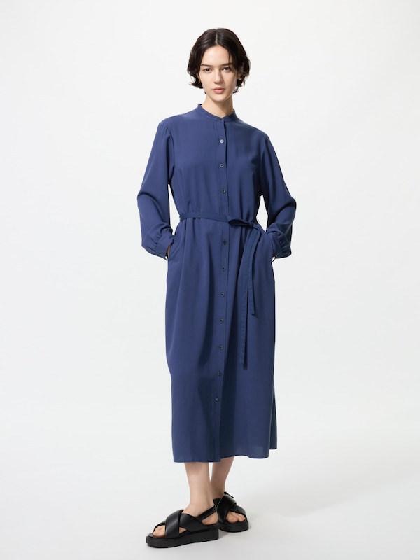 Rayon Shirt Dress