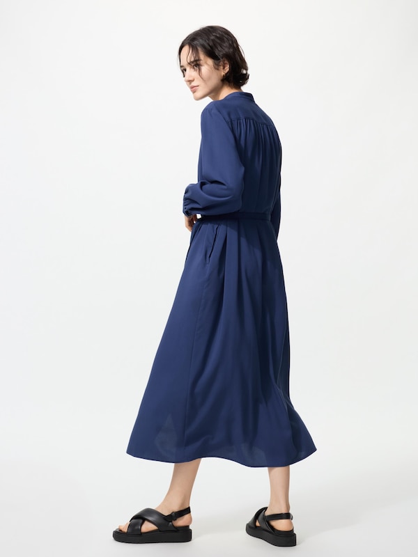 Rayon Shirt Dress