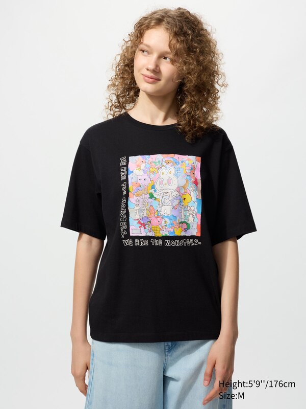 POP MART UT ( Short Sleeve Graphic T-shirt)