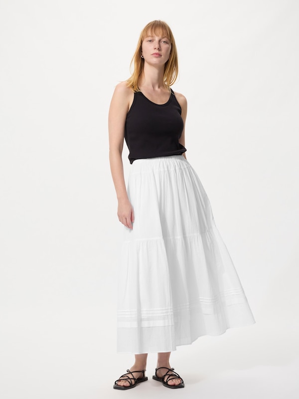 Tiered Maxi Skirt