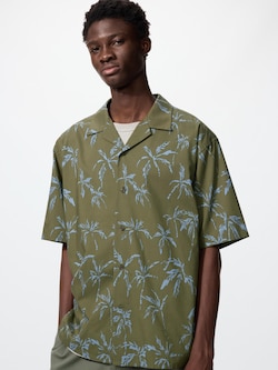Open Collar Shirt | Short Sleeve | Print