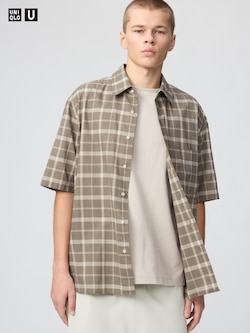 Boxy Shirt | Short Sleeve | Check