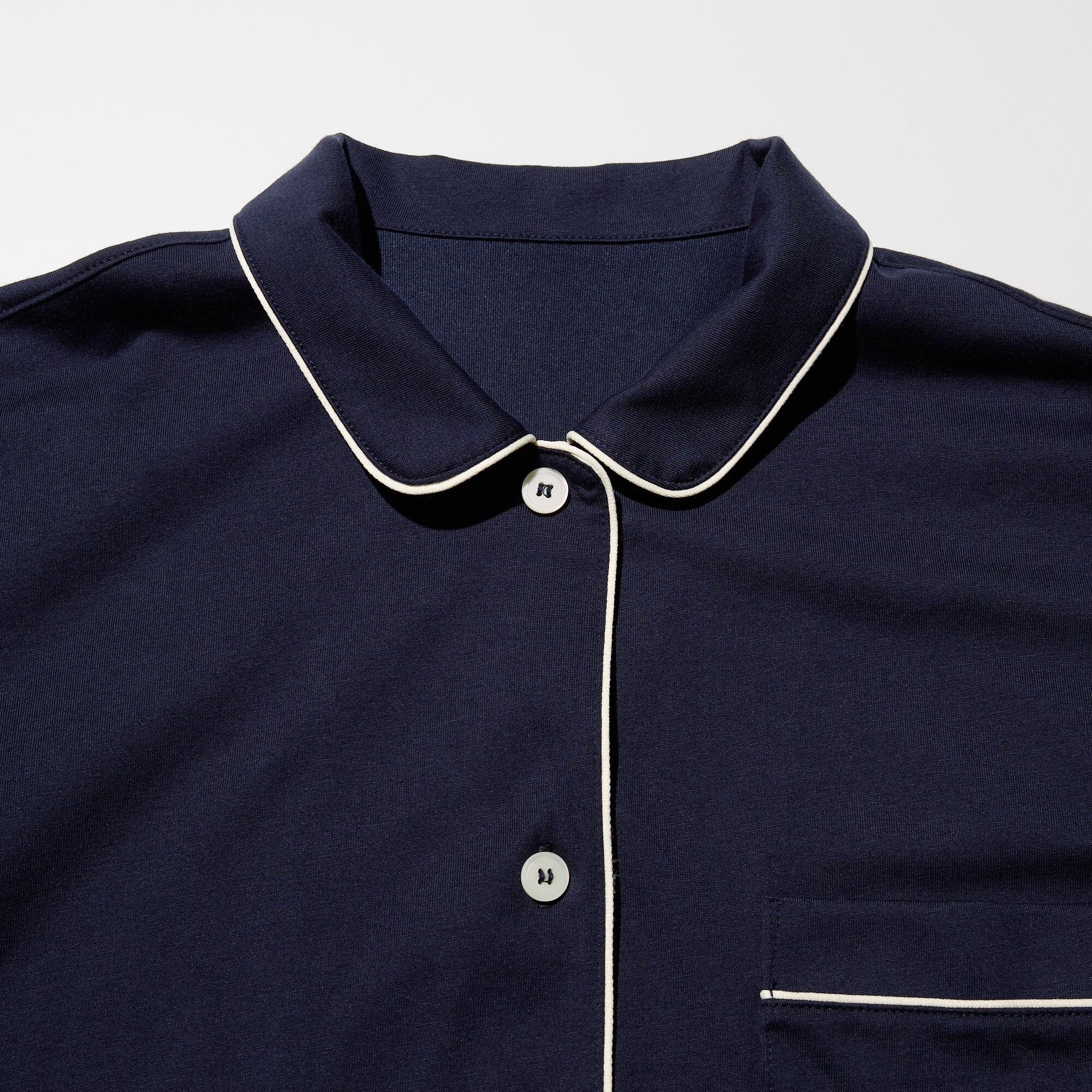 Pyjamas Label Features Women's AIRism Cotton Pajamas | Long Sleeve | UNIQLO MY