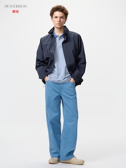 Wide Straight Colour Jeans