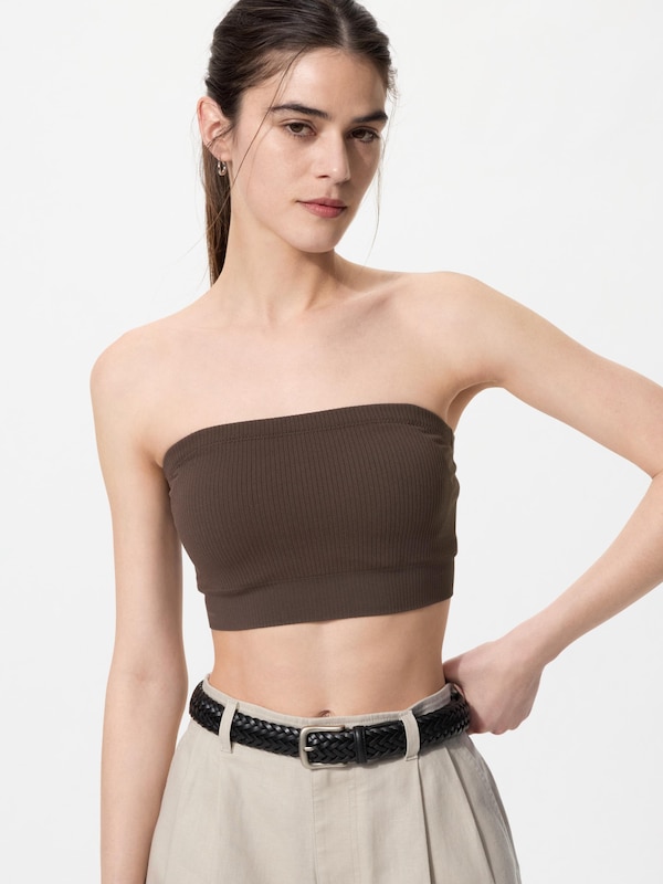 Wireless Bra | Ribbed Bandeau