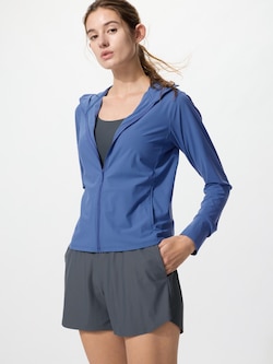 Ultra Stretch AIRism UV Protection Full-Zip Hoodie