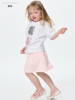 GIRLS Shirring Skort