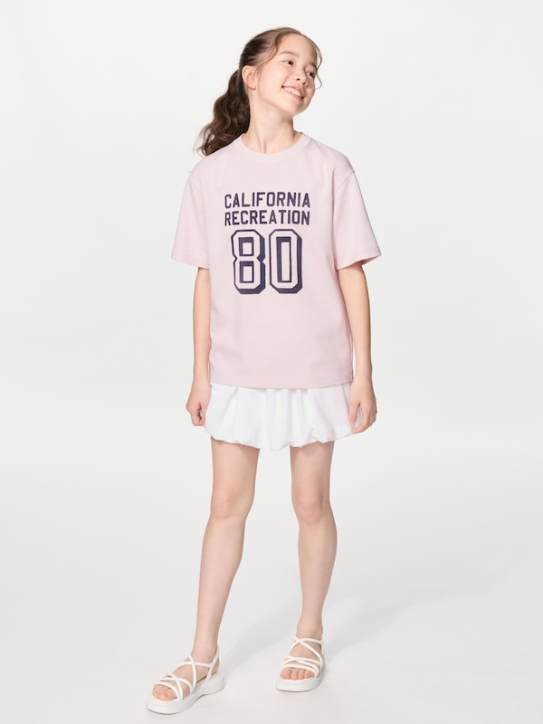 AIRism Cotton Graphic Crew Neck T-Shirt