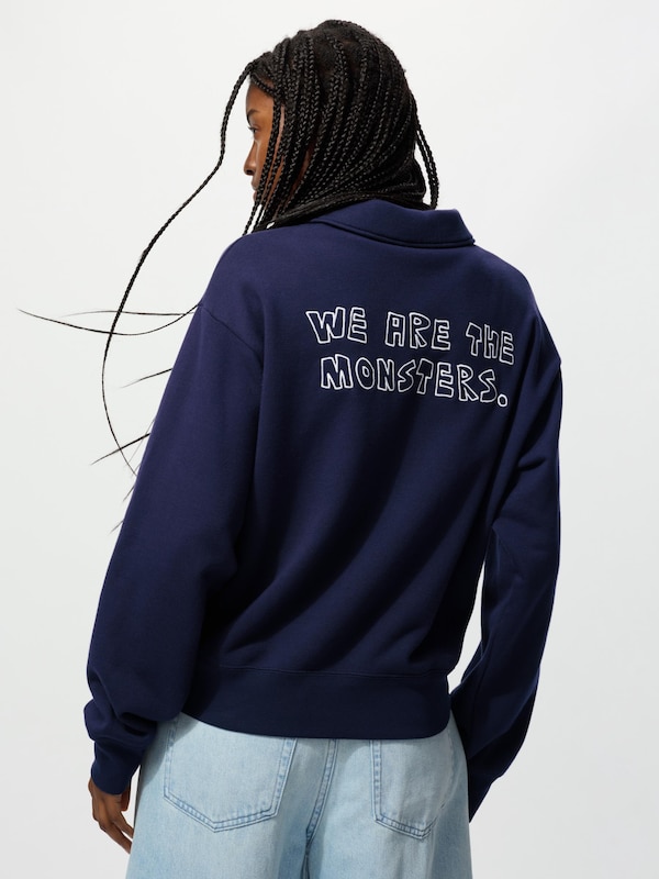 POP MART Half-Zip Sweatshirt