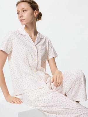 AIRism Cotton Pajamas | Short Sleeve | Print