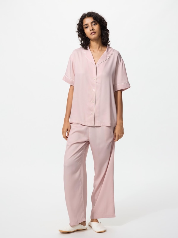 Satin Pajamas | Short Sleeve
