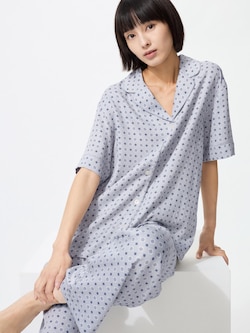 Satin Pajamas | Short Sleeve | Print