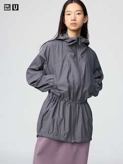 UV Protection Sheer Oversized Parka