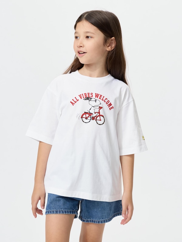 GIRLS PEANUTS Oversized UT (Short Sleeve Graphic T-shirt)