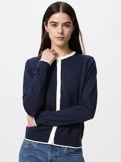 UV Protection Crew Neck Cardigan