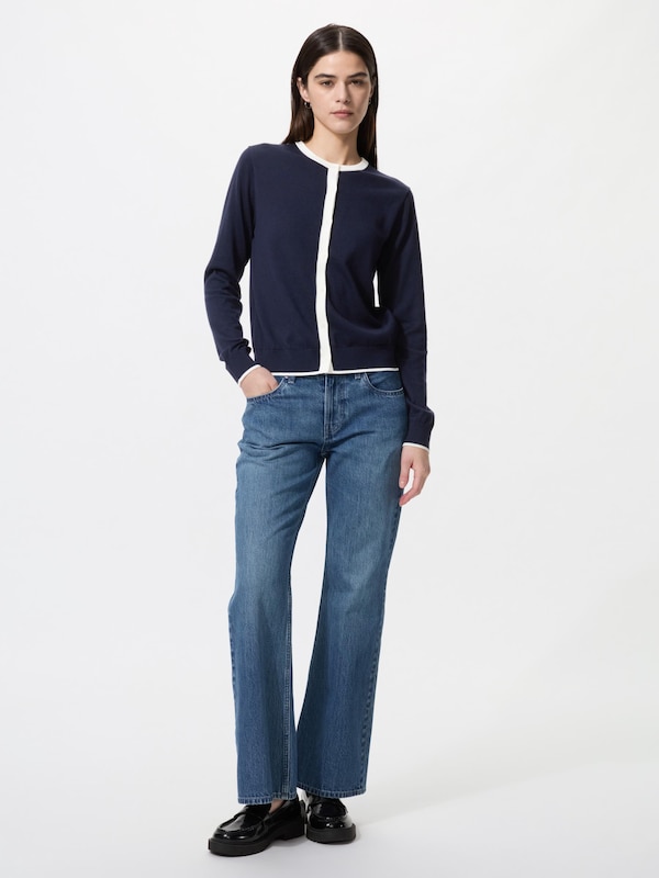 UV Protection Crew Neck Cardigan