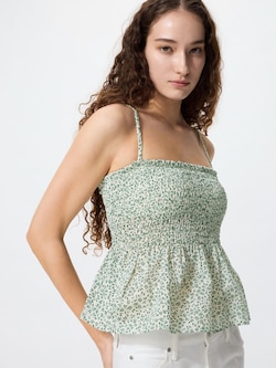 Shirring Bra Camisole