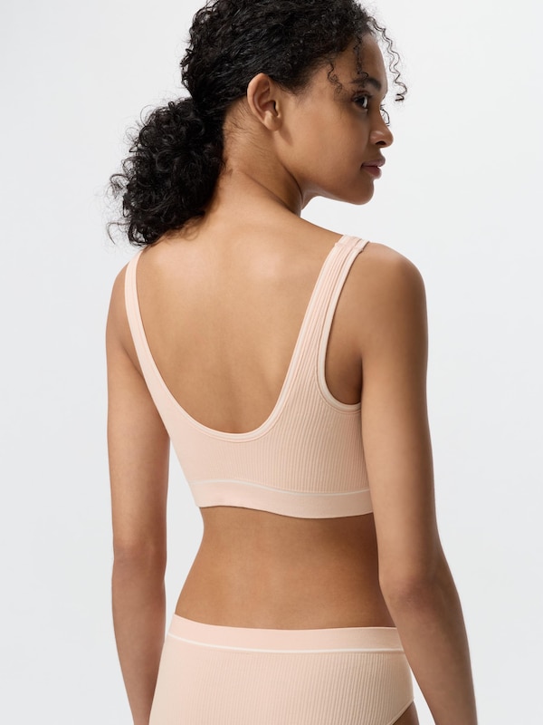 Square Neck Wireless Bra