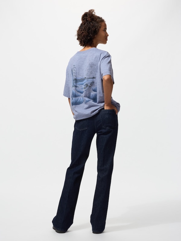 Ukiyo-e Blue UT (Short Sleeve Graphic T-Shirt)