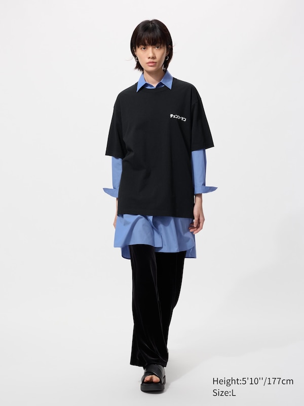 Anime Chainsaw Man UT (Short Sleeve Graphic T-shirt)