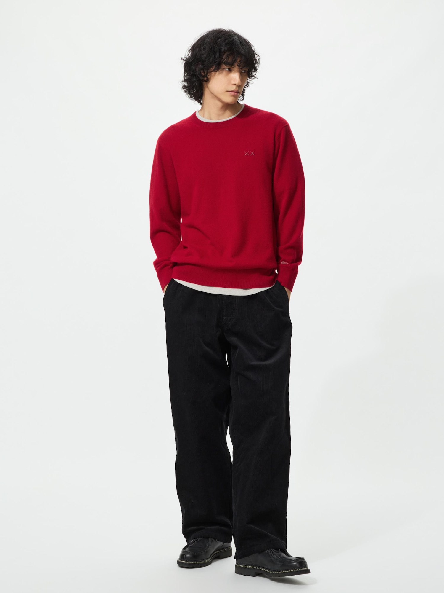 Unisex Cashmere Crew Neck Sweater | UNIQLO MY