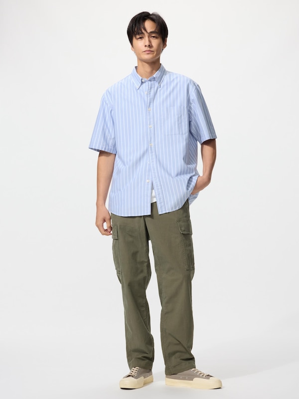 Oxford Shirt | Short Sleeve | Stripe